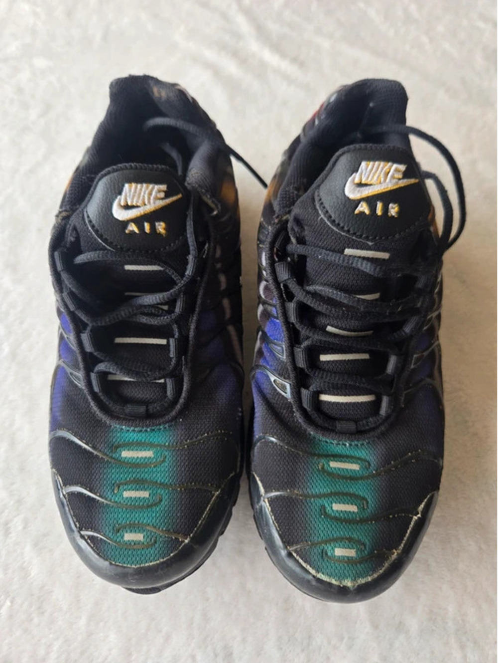 Nike Air Max Plus TN Black Multi Color Sneakers Women’s 5.5Y